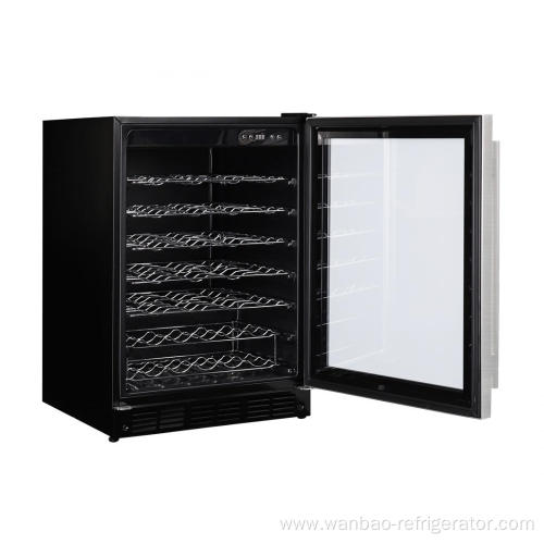 52 Bottles Freestanding Compressor cooling Wine cooler